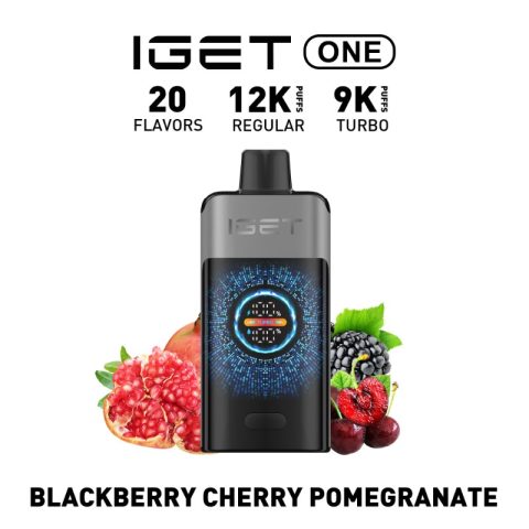 iGet One 12000 Puffs - Blackberry Cherry Pomegrante