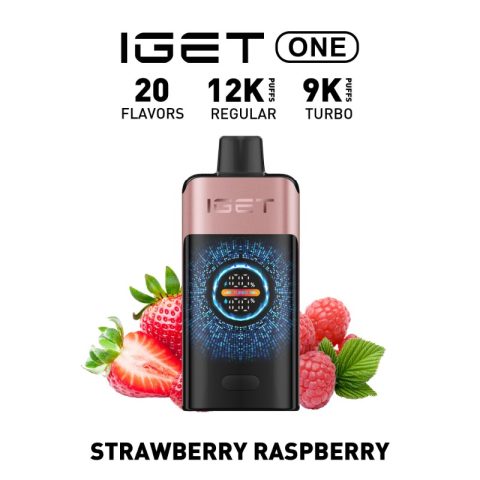 iGet One 12000 Puffs - Strawberry Raspberry