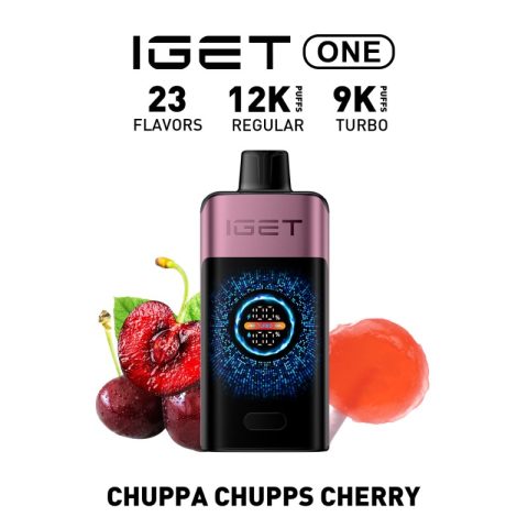 iGet One 12000 Puffs - CHUPPA CHUPPS CHERRY